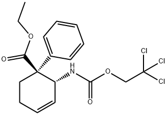 N-(2,2,2-Trichloroethoxy)carbonyl] Bisnortilidine Struktur