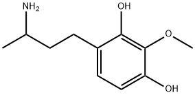 1,3-Benzenediol, 4-(3-aminobutyl)-2-methoxy- (9CI) Struktur