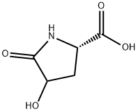 L-Proline, 4-hydroxy-5-oxo- (9CI) Struktur