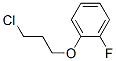 (3-chloropropoxy)fluorobenzene Struktur