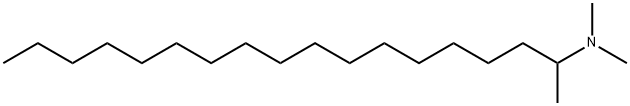 N,N-Dimethyl-2-octadecanamine Struktur