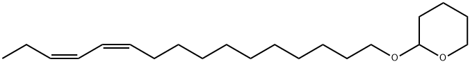 2-[[(11Z,13Z)-11,13-Hexadecadien-1-yl]oxy]tetrahydro-2H-pyran Struktur