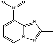 2-Methyl-8-nitro[1,2,4]triazolo[1,5-a]pyridine Struktur