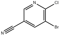 5-bromo-6-chloronicotinonitrile Struktur