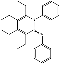 N,1-Diphenyl-3,4,5,6-tetraethyl-1,2-dihydropyridine-2-imine Struktur