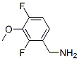 Benzenemethanamine, 2,4-difluoro-3-methoxy- (9CI) Struktur