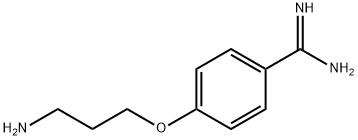 Benzenecarboximidamide, 4-(3-aminopropoxy)- (9CI) Struktur