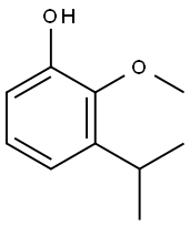 2-ISOPROPYL-6-HYDROXY ANISOLE Struktur