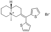 Tiquizium bromide Struktur