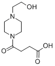 4-[4-(2-HYDROXY-ETHYL)-PIPERAZIN-1-YL]-4-OXO-BUTYRIC ACID Struktur