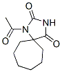 1-Acetyl-1,3-diazaspiro[4.6]undecane-2,4-dione Struktur