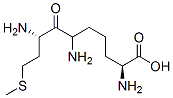 epsilon-N-methionyl-lysine Struktur