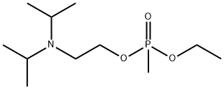 O-ethyl-O'-(2-diisopropylaminoethyl)methylphosphonite Struktur