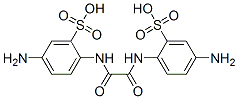 2,2'-[(1,2-dioxoethylene)diimino]bis[5-aminobenzenesulphonic acid] Struktur