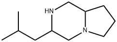 Pyrrolo[1,2-a]pyrazine, octahydro-3-isobutyl- (5CI) Struktur