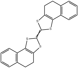 BIS(4,5-DIHYDRONAPHTHO[1,2-D])TETRATHIAFULVALENE Struktur