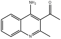 1-(4-AMINO-2-METHYLQUINOLIN-3-YL)ETHANONE Struktur