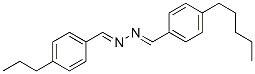 4-Pentylbenzaldehyde [(4-propylphenyl)methylene]hydrazone Struktur