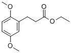 3-(2,5-DIMETHOXY-PHENYL)-PROPIONIC ACID ETHYL ESTER Struktur