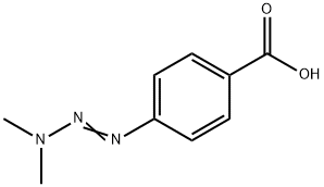 1-(4-carboxyphenyl)-3,3-dimethyltriazene Structure