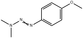 1-(4-METHYLOXYPHENYL)-3,3-DIMETHYLTRIAZENE Struktur