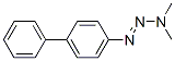 3,3-Dimethyl-1-(biphenyl-4-yl)triazene Structure