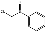 CHLOROMETHYL PHENYL SULFOXIDE Structure