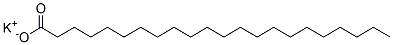 potassium docosanoate Struktur