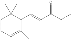 DIMETHYLIONONE Struktur