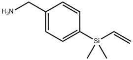 p-(dimethylvinylsilyl)benzylamine Struktur