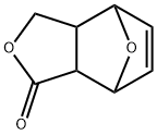 4,7-epoxy-3a,4,7,7a-tetrahydroisobenzofuran-1(3h)-one Struktur