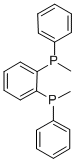 (1R,2R)-(+)-BIS(METHYLPHENYLPHOSPHINO)BENZENE Struktur