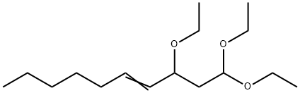 1,1,3-Triethoxy-4-decene Struktur