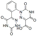 2-[2-(3,5-dioxo-2H-1,2,4-triazin-6-yl)phenyl]-3,5-dioxo-1,2,4-triazine -6-carboxylic acid Struktur