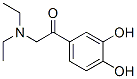 Ethanone, 2-(diethylamino)-1-(3,4-dihydroxyphenyl)- (9CI) Struktur