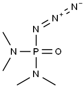 Azidobis(dimethylamino)phosphine oxide Struktur