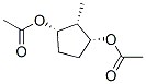 1,3-Cyclopentanediol,2-methyl-,diacetate,(1-alpha-,2-alpha-,3-alpha-)-(9CI) Struktur