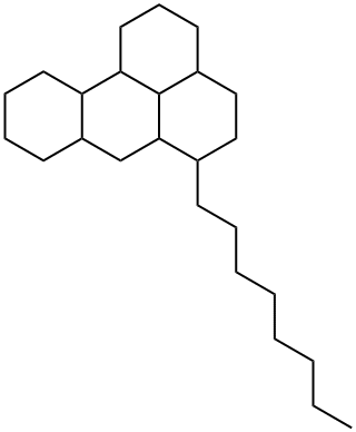 Hexadecahydro-6-octyl-1H-benz[de]anthracene Struktur