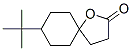 8-(1,1-dimethylethyl)-1-oxaspiro[4.5]decan-2-one Struktur