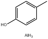 Tris(4-methylphenoxy) aluminum Struktur