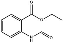 Benzoic acid, 2-(formylamino)-, ethyl ester (9CI) Struktur