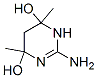 4,6-Pyrimidinediol, 2-amino-1,4,5,6-tetrahydro-4,6-dimethyl- (9CI) Struktur