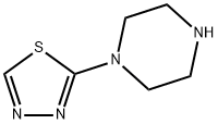 Piperazine, 1-(1,3,4-thiadiazol-2-yl)- (6CI,9CI) Struktur