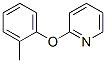 (2-Methylphenoxy)pyridine Struktur