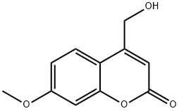 4-HYDROXYMETHYL-7-METHOXYCOUMARIN Struktur