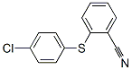 2-[(4-chlorophenyl)thio]benzonitrile Struktur