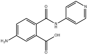 Benzoic acid, 5-amino-2-[(4-pyridinylamino)carbonyl]- (9CI) Struktur