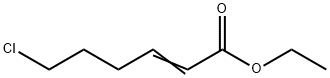 6-CHLORO-TRANS-2-HEXENOIC ACID ETHYL ESTER
 Struktur