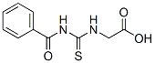 (3-BENZOYL-THIOUREIDO)-ACETIC ACID Struktur