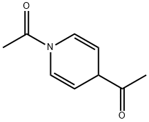 Pyridine, 1,4-diacetyl-1,4-dihydro- (9CI) Struktur